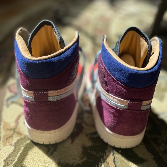 Nike Air Force 1 Aleali May x Wmns Air Jordan 1 Retro High “ Court Lux” - Picture 4 of 5